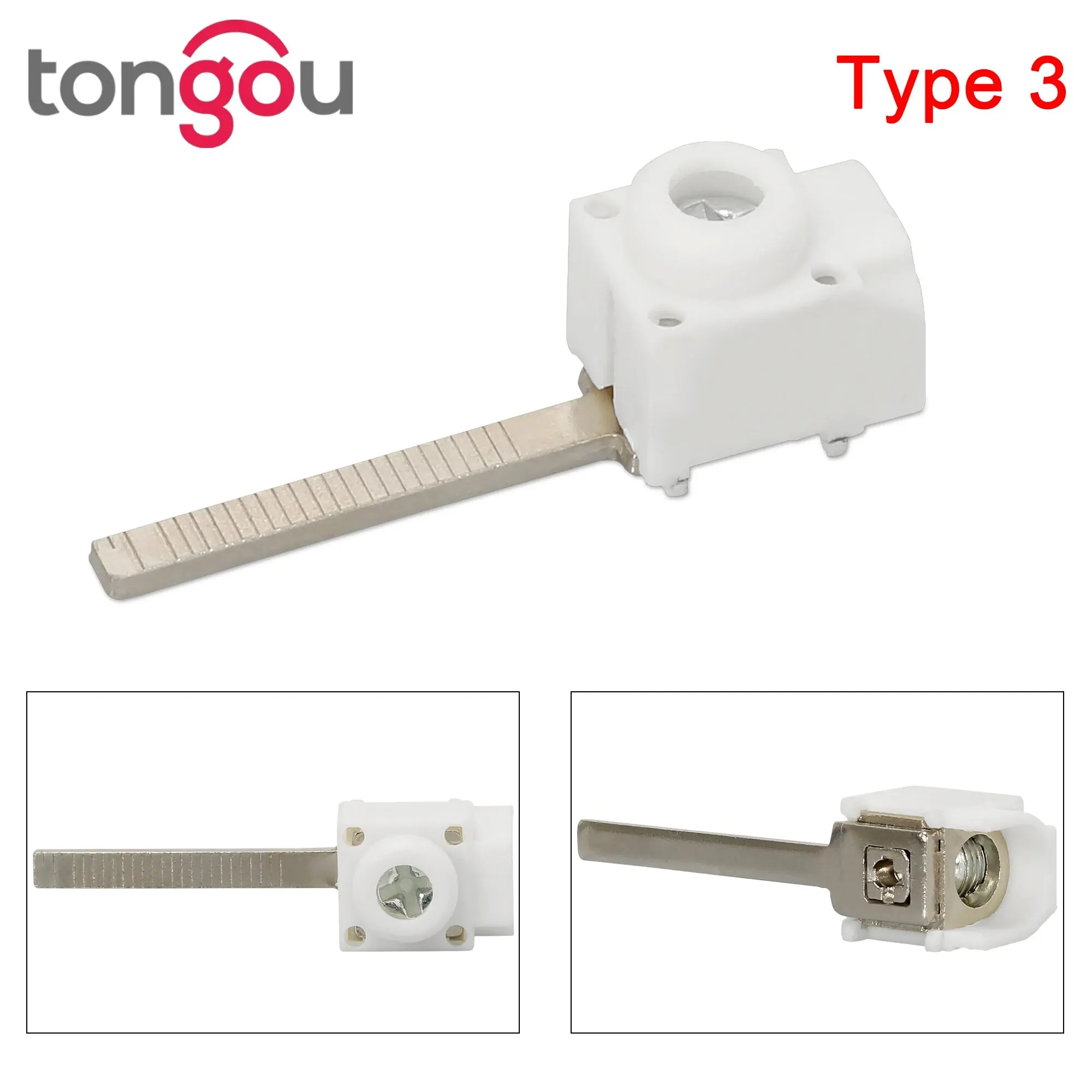 Envío gratis 10 unidades/lote 25 mm² terminales para el disyuntor de la barra de distribución caja de cable eléctrico TONGOU - imagen 4