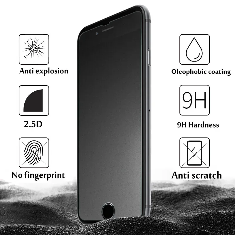 Para OnePlus 7 6 5 5T 6T 7T 8T 9 9R Nord N10 N100 N200 Nord 2 CE Protector de pantalla de vidrio templado esmerilado mate antihuellas - imagen 5
