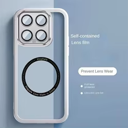 Para Xiaomi 15T Pro película protectora de cámara funda de teléfono para Xiaomi 15T Pro silicona suave carga inalámbrica cubierta a prueba de golpes parachoques