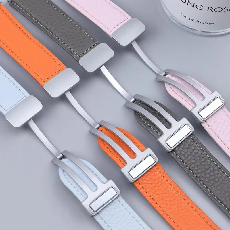 Correa de cuero de 22mm para CMF By Nothing Watch Pro 2, Correa con hebilla magnética, Correa para reloj CMF Pro - imagen 2