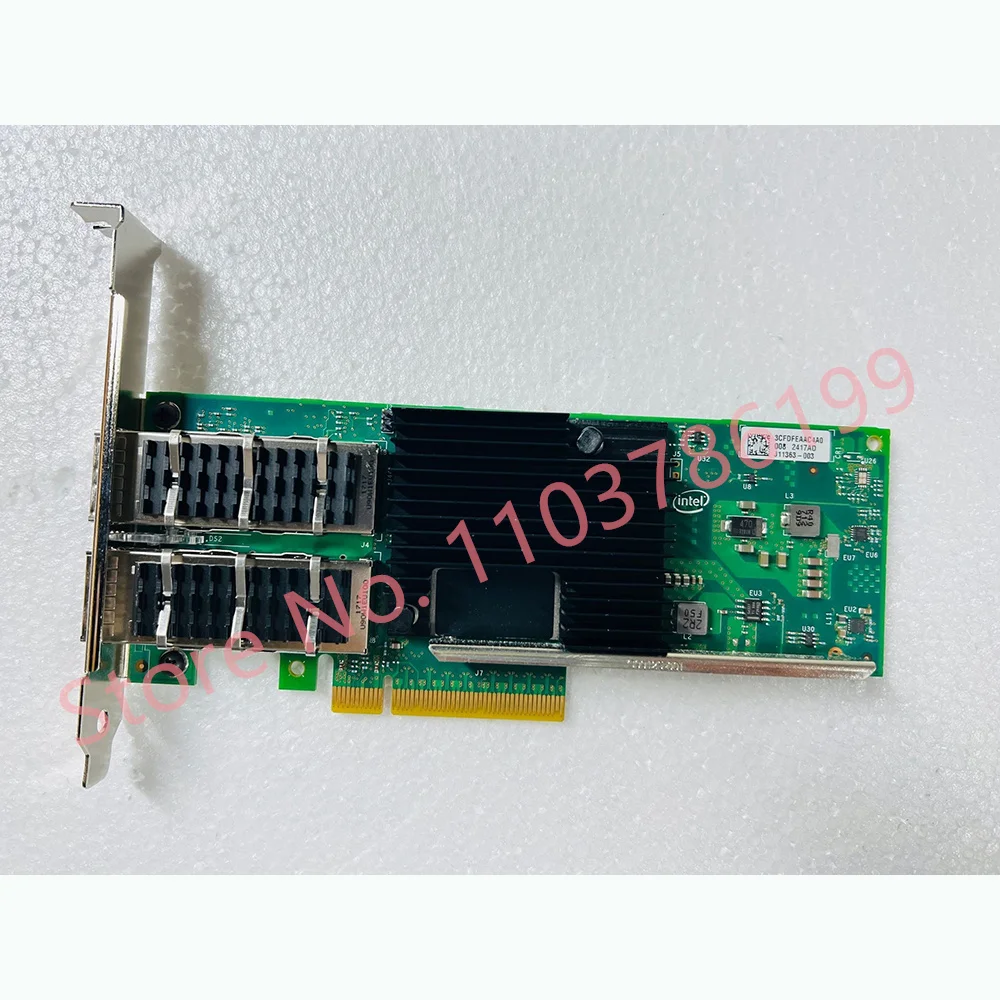 Tarjeta de red de servidor de fibra óptica de 10 Gigabit de doble puerto 40G XL710-QDA2/X710 - imagen 4