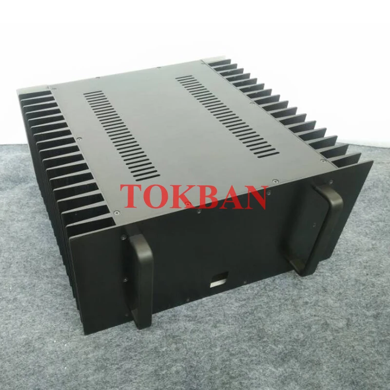 Tokban Audio-carcasa de aluminio para amplificador de potencia, carcasa de aluminio Clase A, 4320A, 430x200x418mm - imagen 5