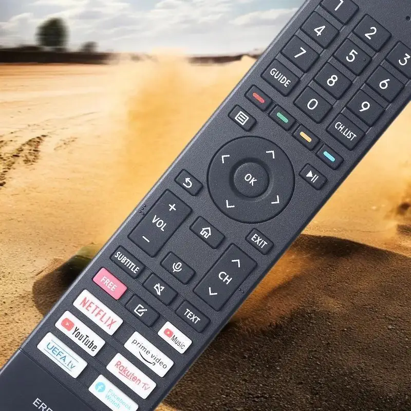 Control remoto de una sola pieza ERF3B80H para televisión Hisense 4K UHD QLED, sin función de voz, recién llegado - imagen 4