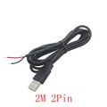 2Pin USB Male 2m