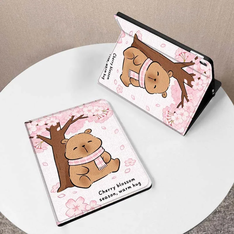 Funda de capibara de dibujos animados para Huawei Honor Tab Magic Pad GT 6 X9 X8A X8 V8 V7 9 8 2 3 13,3 10 Pro pulgadas - imagen 2