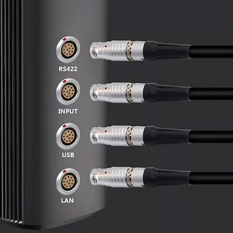 Metal FGG EGG 00B 0B 1B 2B 3B Push-pull Self-locking Aviation Plug Socket Compatible LEMO 2/3/4/5/6/7/8 Pin Signal Connector - imagen 4