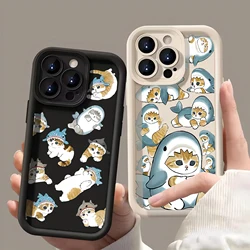 Funda OPPO con correa de mano y diseño gato antigolpes