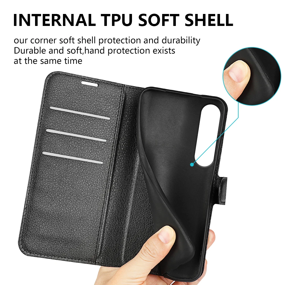 Para Sony Xperia 1 VII funda tipo billetera de cuero con tapa funda de teléfono para Sony Xperia 1 VII funda con soporte de alta calidad - imagen 4