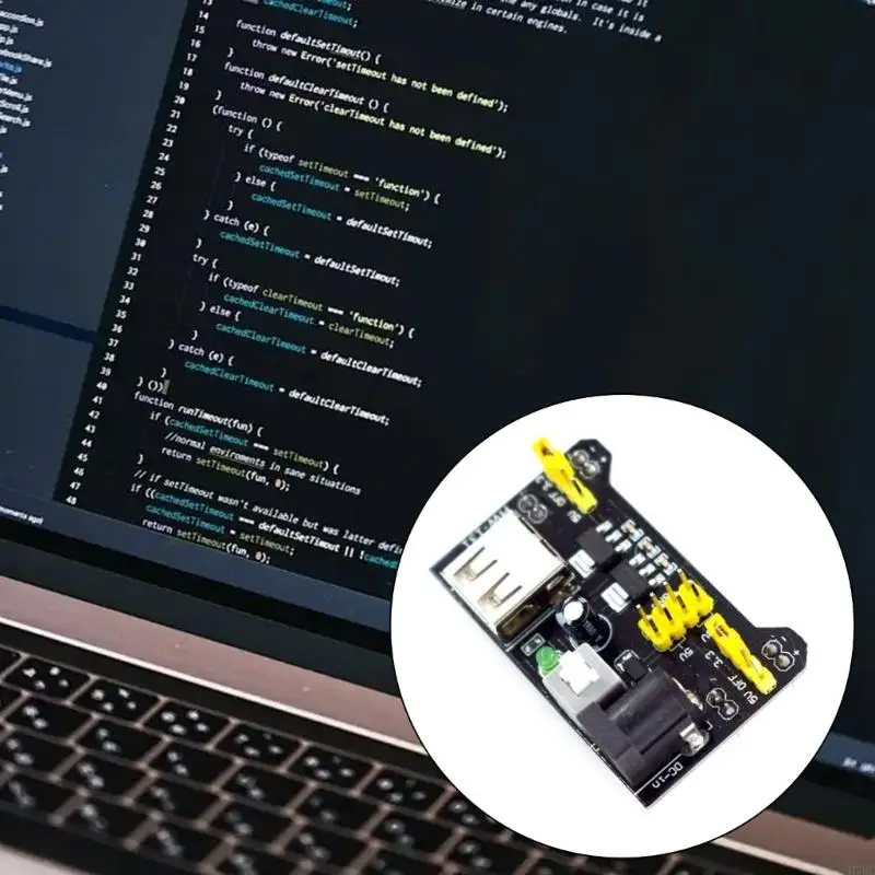 H7BC Módulo potencia liviano para tablas pan que proporciona salidas 5V y 3.3V para MB102 - imagen 4