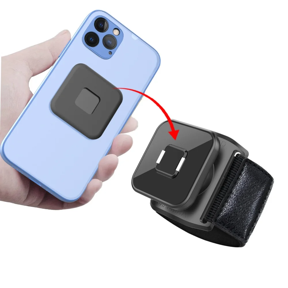 Correa de muñeca portátil soporte para teléfono móvil soporte Universal de navegación GPS soporte para correr deporte Fitness soporte para teléfono inteligente a prueba de golpes