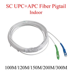 Coleta Fibra Óptica Monomodo Interior con Conector SC UPC/APC