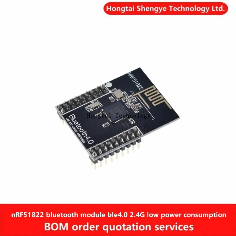 NRF51822 módulo bluetooth ble4.0 Placa de desarrollo 2,4G antena a bordo de bajo consumo de energía
