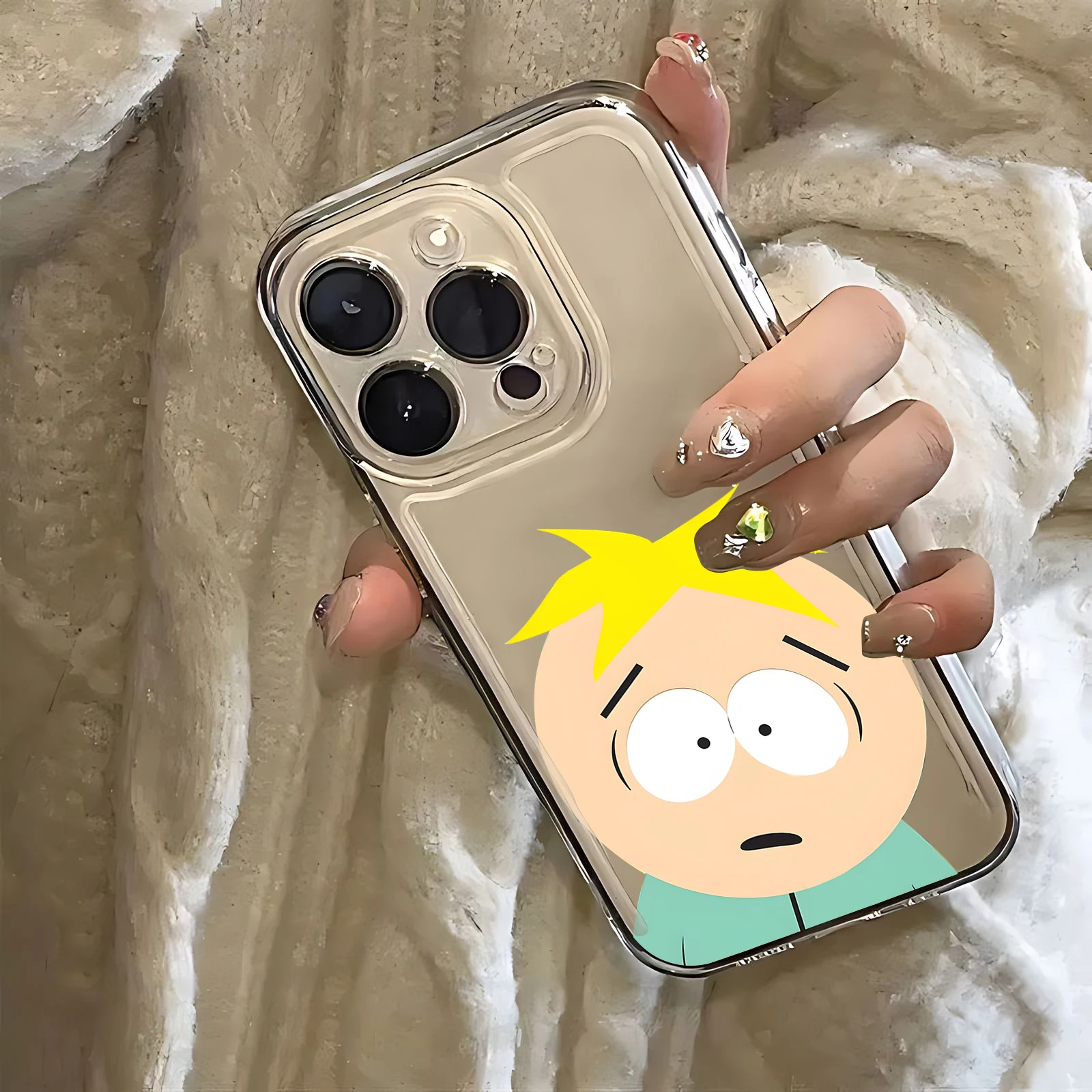 Divertida funda de teléfono bonita S-South-Park para Xiaomi Redmi Note 13 12 12C 11 10 10C 13C 10s 9 9s 9A 9T 9C 8 7 Pro Max 4G 5G transparente - imagen 4