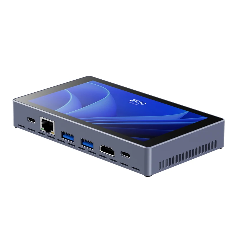 PiPO-Mini PC portátil de 5,5 pulgadas, pantalla IPS de 1280x700, Intel N5095 8G DDR4 128G SSD, ordenador inteligente de bolsillo HD tipo C Windwos11, caja de TV - imagen 5