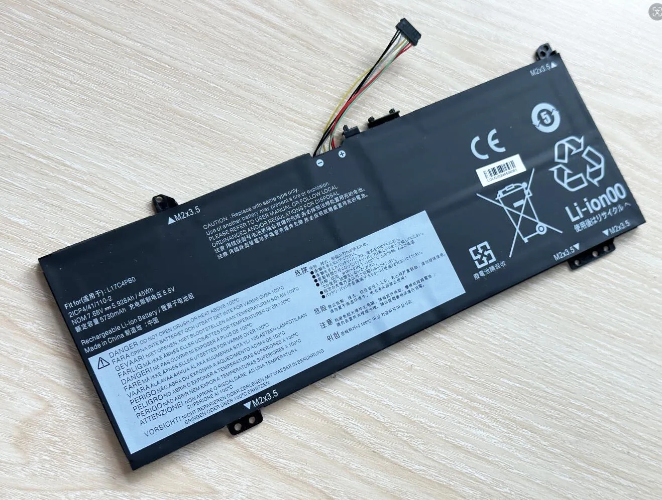 Nueva batería L17C4PB0 L17M4PB0 para Lenovo Yoga 530-14IKB Flex 6-14IKB - imagen 2
