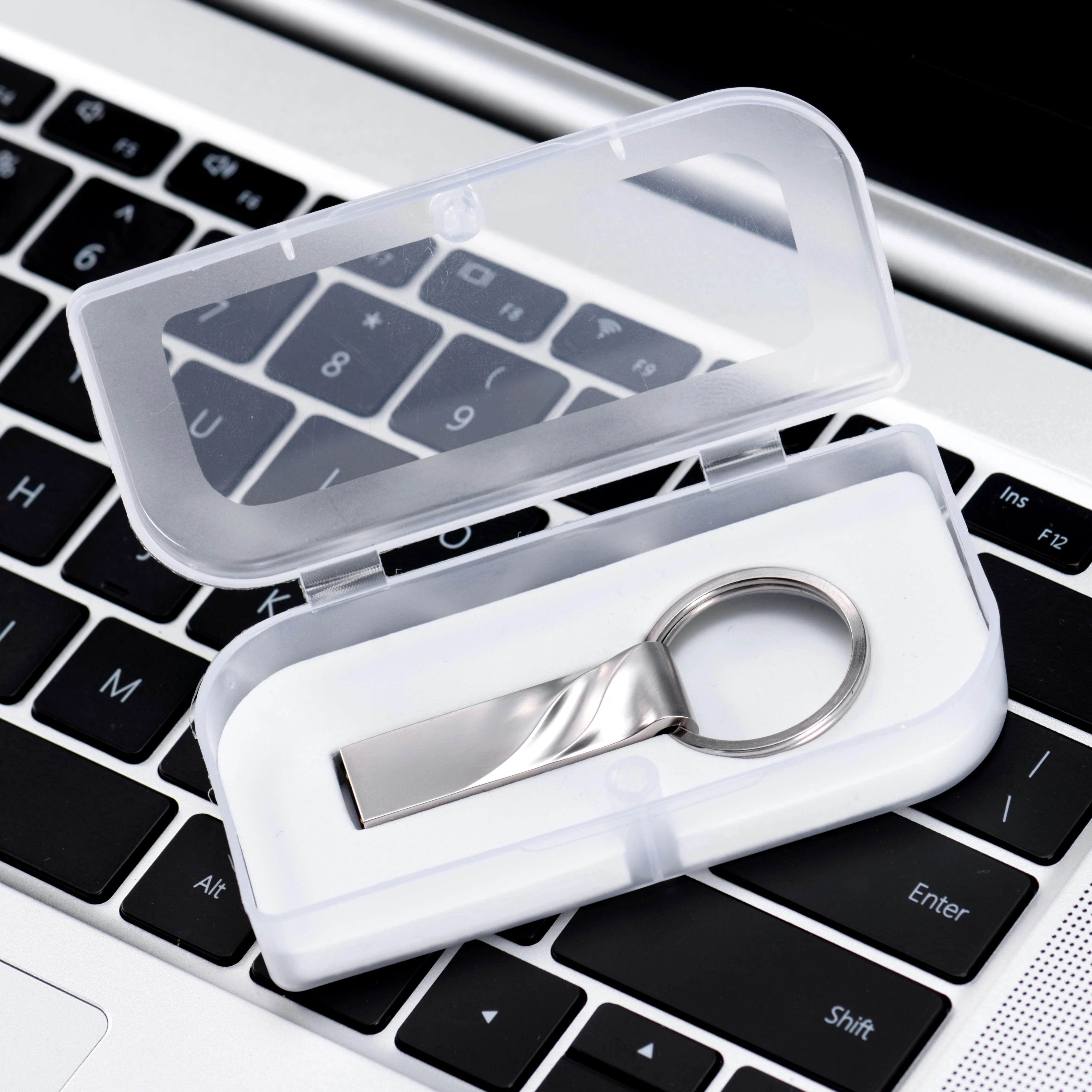 Mini unidad Flash USB de metal, pendrive con logotipo, tarjeta de memoria flash de 32gb/8 GB/4GB/16GB/128 GB, 128 GB - imagen 5