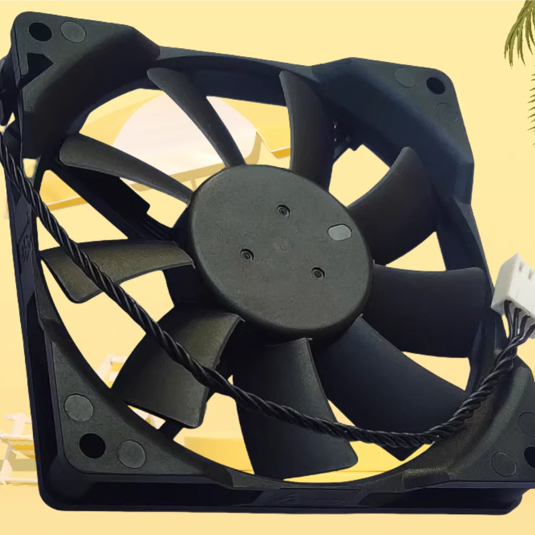 Ventilador axial de 92 mm y 9 cm para Delta AFC0912DB 92 mm x 15 mm PWM 12 V 0.45 A Ventilador de enfriamiento delgado para disipador de calor de CPU, caja de PC y servidor - imagen 3