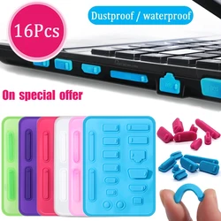 Tapones antipolvo de silicona para puertos USB y RJ45