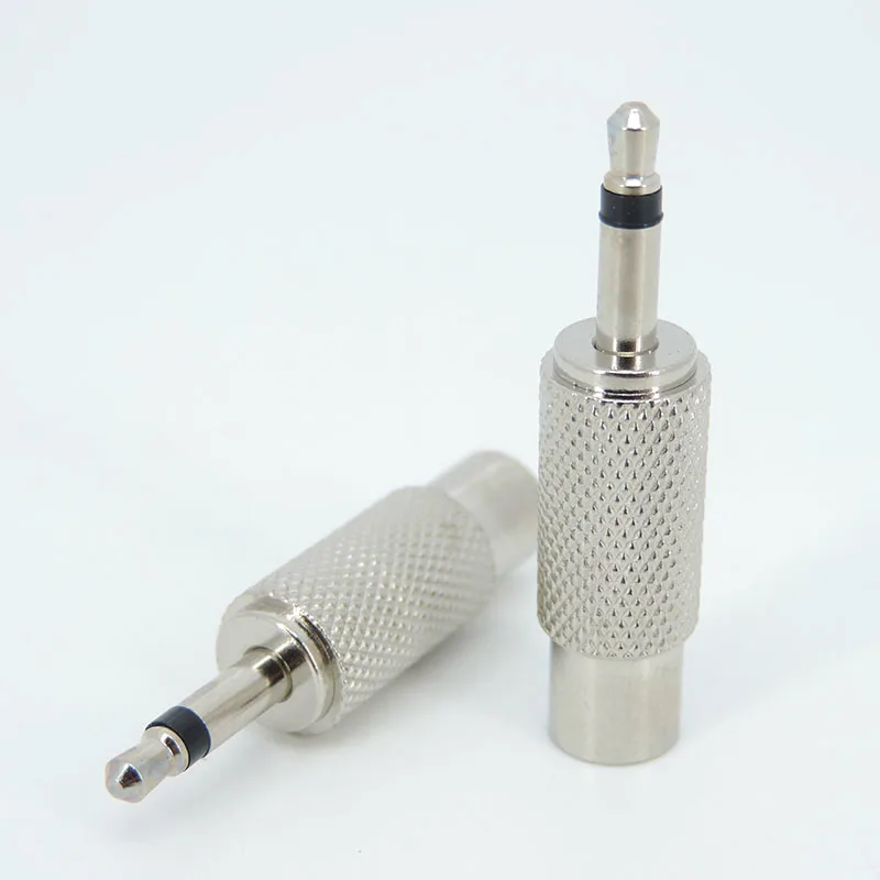 Conector macho Mono de 3,5mm a conector RCA, conector hembra, adaptador de extensión de conector RCA de alta calidad, convertidor de Audio Jack de 3,5mm A7 - imagen 2