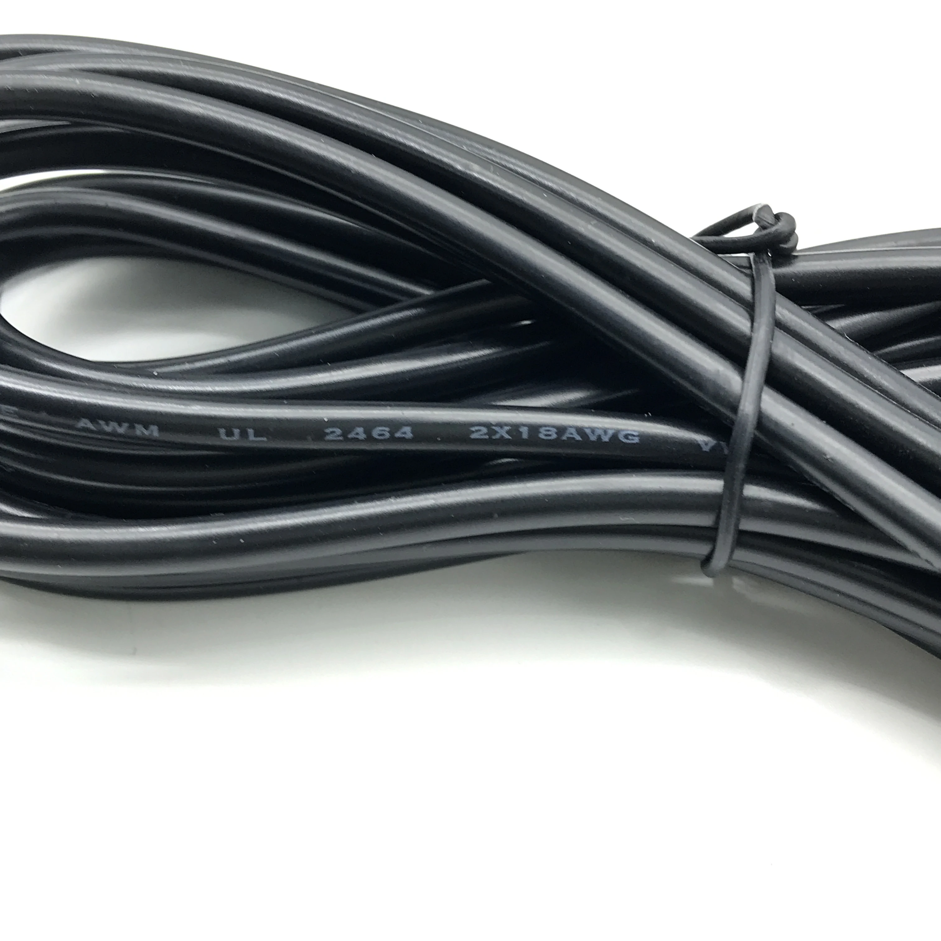 Conector de enchufe de alimentación de punta de CC, Cable macho de 5,5x2,1mm, 2,5 MM, 18AWG, todo de cobre para CCTV - imagen 3