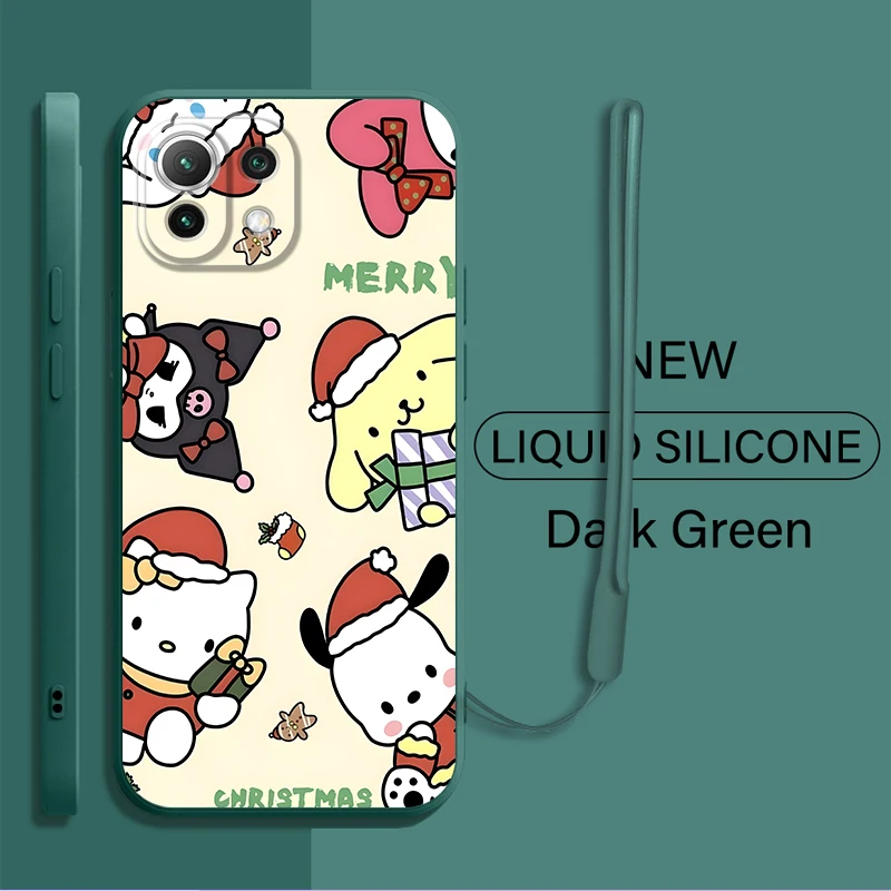 Funda de teléfono para Xiaomi Poco F4 X3 NFC F5 F3 X4 X3 Pro funda suave lindo personaje Navidad - imagen 5