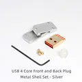USB 4Core F B Silver