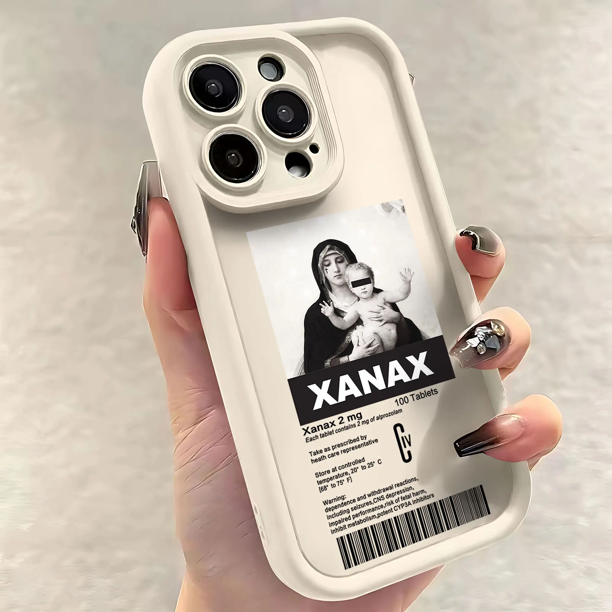 XANAX-funda de teléfono para Samsung A03, A04, A05S, A10S, A11, A12, A20S, A21S, A13, A14, A54, A34, A53, A33 - imagen 5