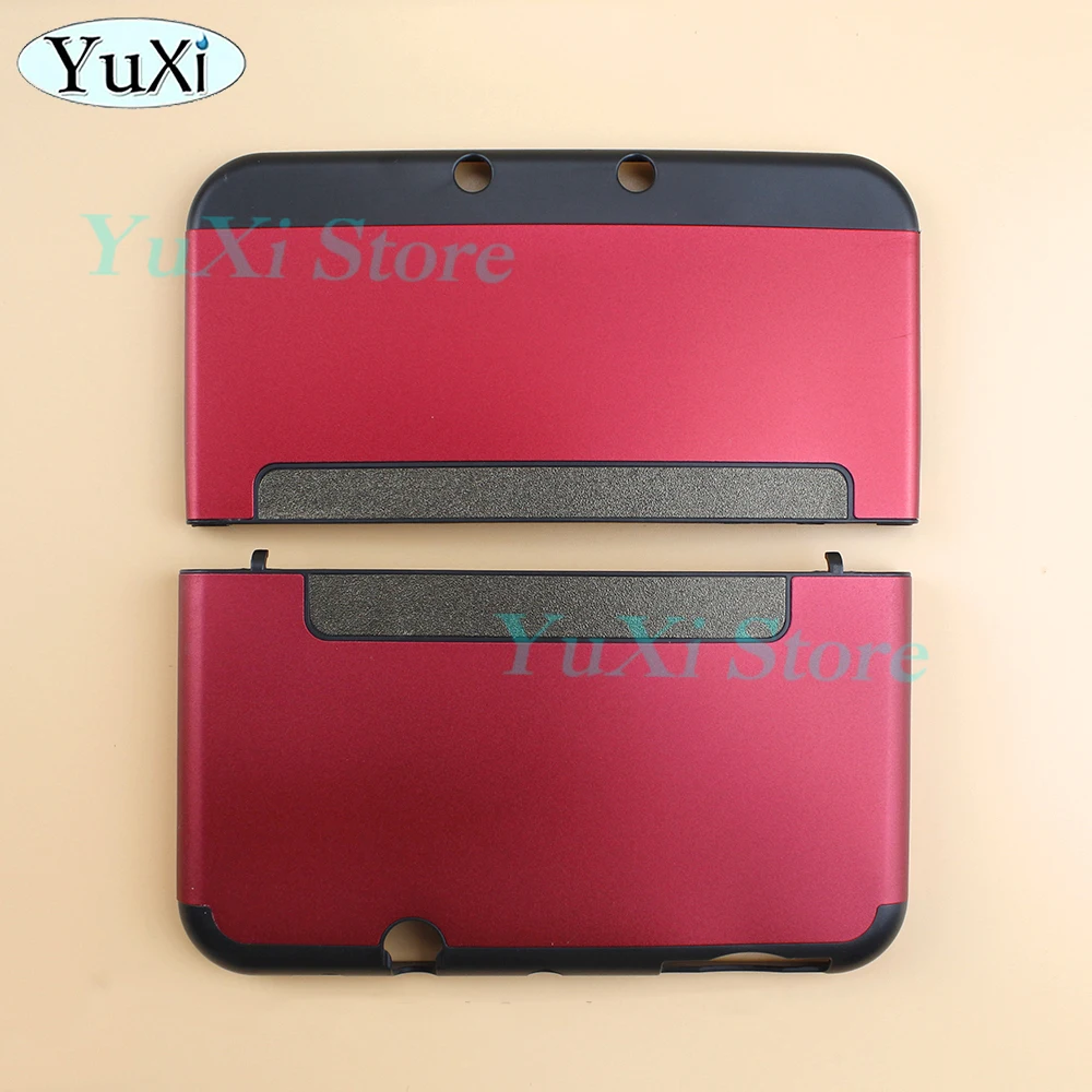 Para nuevo 3DS XL LL carcasa inferior superior cubierta de placa frontal de repuesto para consola 3DS XL LL funda protectora frontal trasera - imagen 4