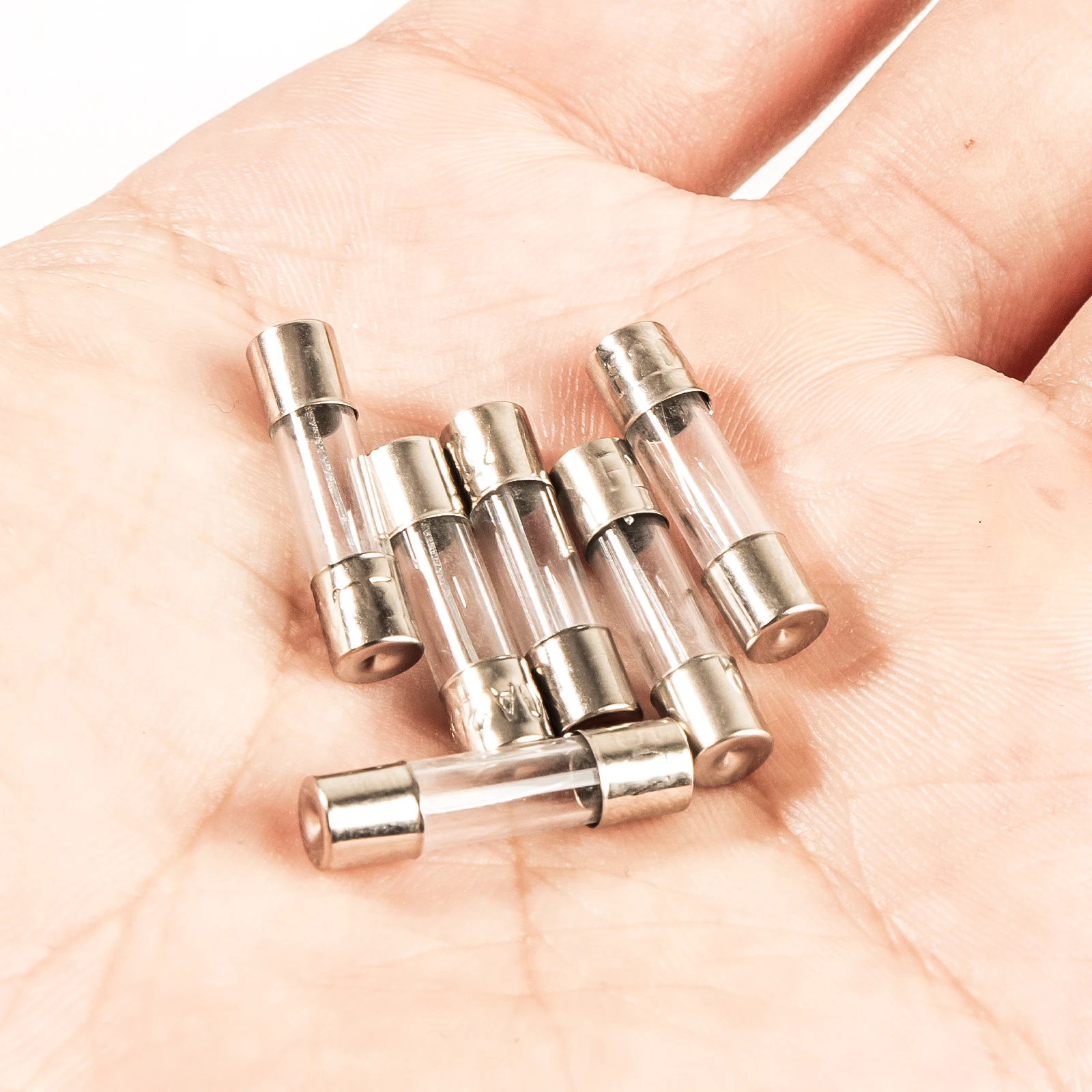 Kit surtido de fusibles de vidrio de soplado rápido, 100/150 Uds., 15 valores M5x20mm 0.1A-30A - imagen 5