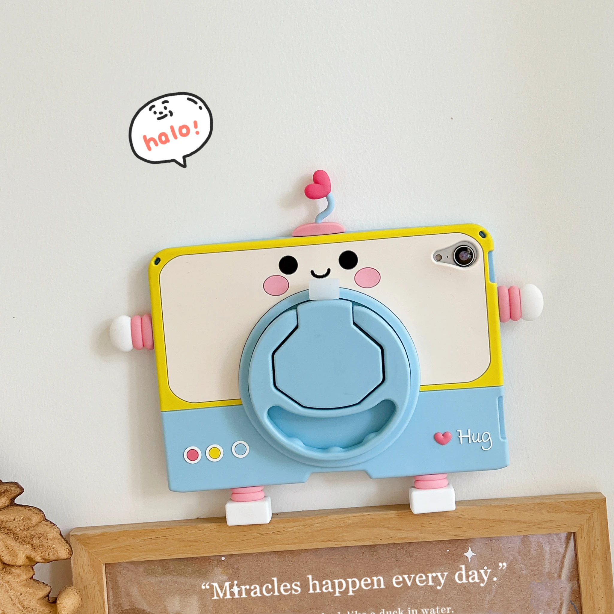 Funda bonita para niños para Huawei Honor Pad 9 (Tablet 9), 12,1 "X9 X8 Pro 11,5", Funda con soporte con mango giratorio 360 - imagen 5