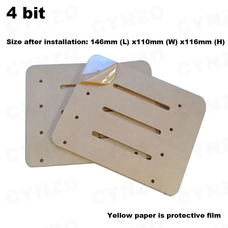 Soporte de almacenamiento para disco duro de 3,5 pulgadas, soporte para HDD multicapa acrílico transparente de 2/3/4/6/8/10/12 capas, accesorios para PC MOD - imagen 5