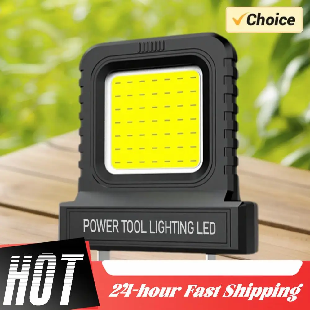 Mini luz de trabajo de bolsillo de 14W con 2 modos de iluminación, foco superbrillante, lámpara de trabajo, luces para garaje, reparación de automóviles, Camping, pesca - imagen 2