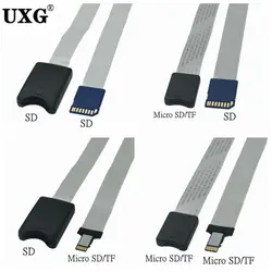 Cable SD/TF 48-60 cm: conector hembra a microSD macho extensor