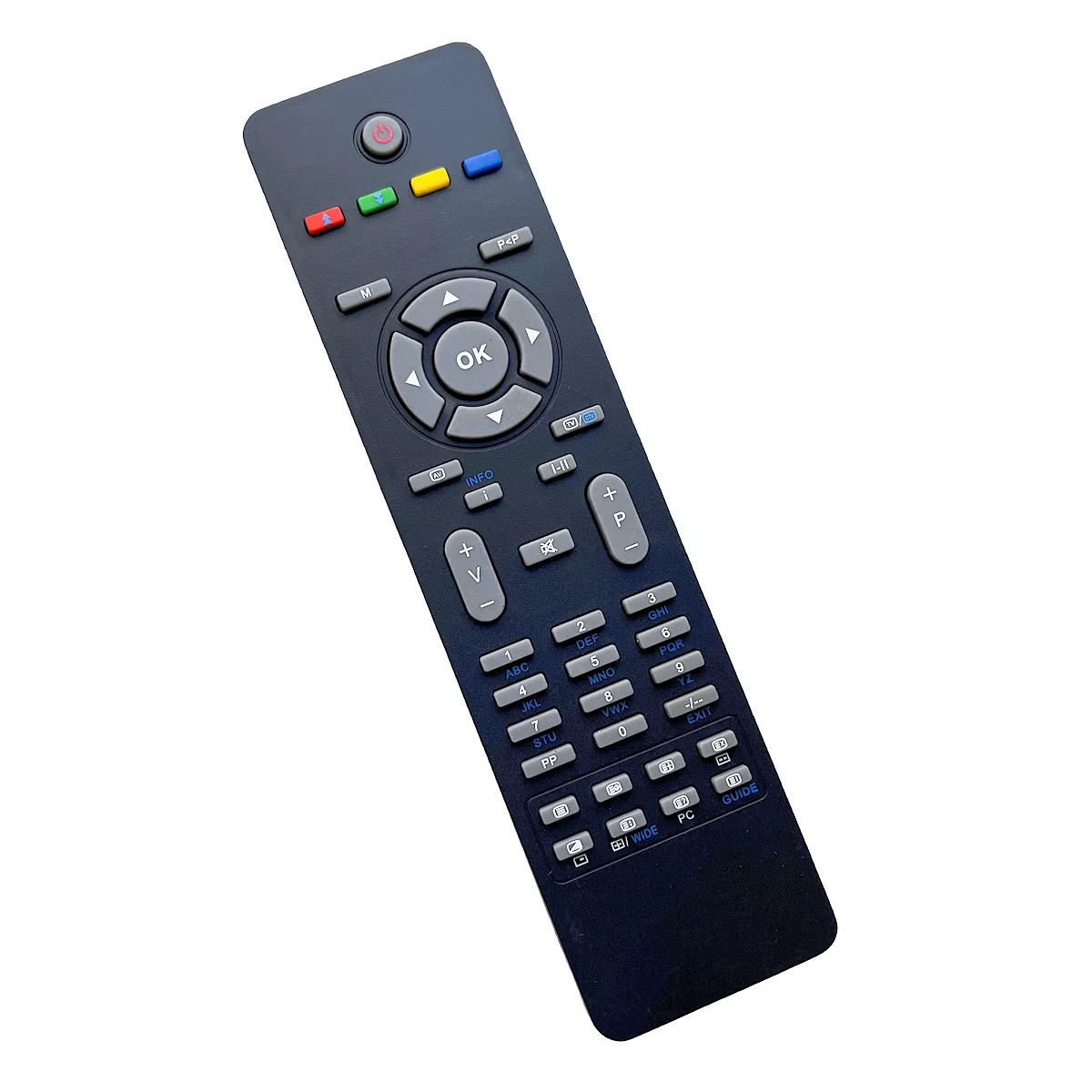 Mando a distancia para TV inteligente OKI RC1063, LCDTV3738, 20414419NRTVB15A-PH 30048558, OKITVV15TD, RC1810, OKITVV32-T2, TVV26TD, nuevo - imagen 2