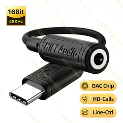 Adaptador USB-C a 3,5 mm DAC HiFi para iPad Pro y móviles