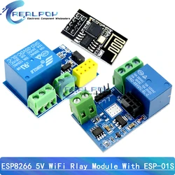 Módulo Relé WiFi ESP8266 ESP-01S 5V para Arduino