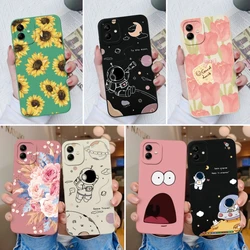 Funda Silicona Floral Samsung Galaxy A04 – Protección Antigolpes