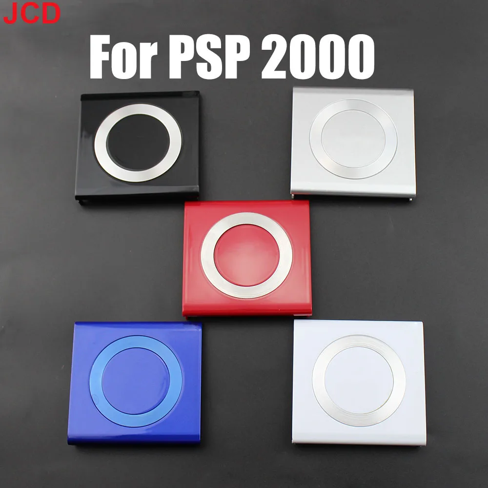 JCD 1 Uds. La cubierta trasera de plástico de Color UMD se utiliza para la cubierta de la puerta trasera de PSP 2000 para accesorios de repuesto de la carcasa de la consola PSP2000 - imagen 2