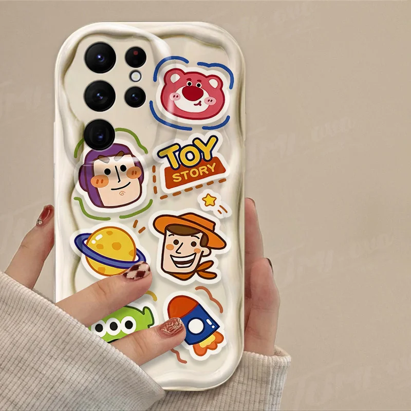 Funda de silicona de Disney Toy Story 3D Wave para Samsung Galaxy, A54, A34, A24, A14, A13, A53, A33, A73, A23, A52, A52S, A32, A22, A12, A51, A71 - imagen 4
