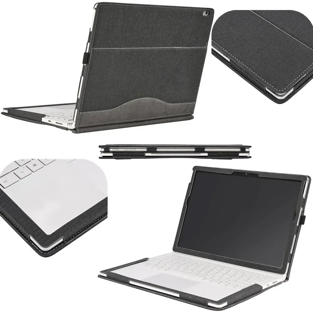 Funda para portátil de 15 "Microsoft Surface Book 2 3 funda tipo libro con soporte para Surface Book 3 fundas para portátil de 15 pulgadas - imagen 5