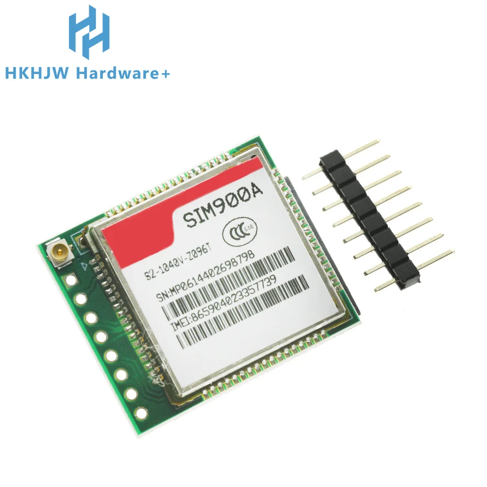 Módulo SIM900A GSM GPRS interfaz TTL de 4 bandas 850/900/1800/1900MHz para proyectos IoT de Internet de llamadas SMS