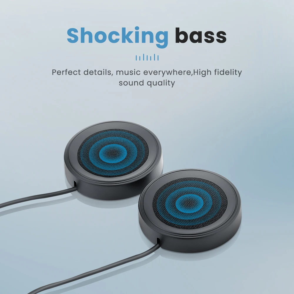 Auriculares Bluetooth 5,0 para casco de motocicleta, intercomunicador de 300M de distancia de intercomunicación, auriculares impermeables con reducción de ruido de 2000mAh - imagen 5