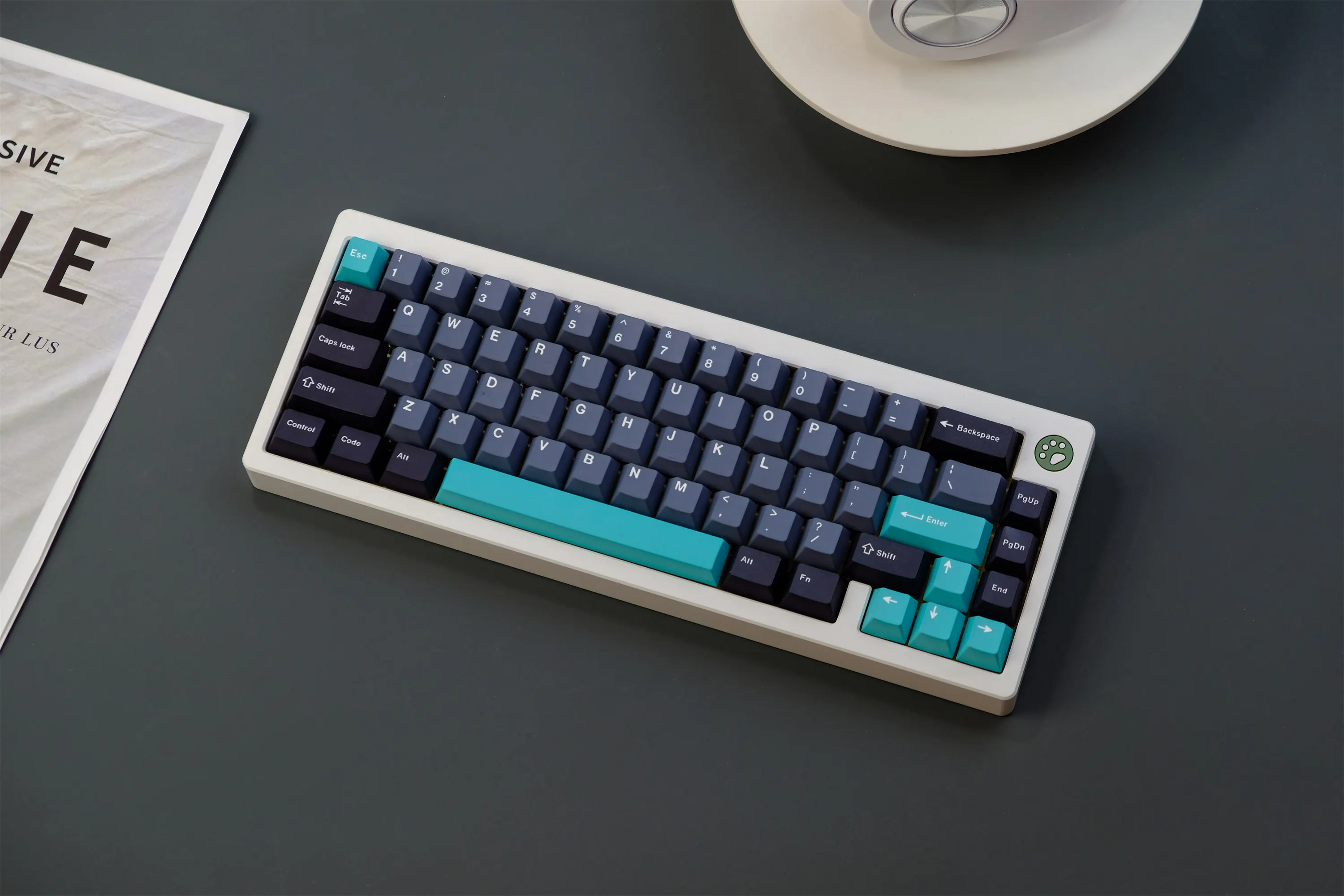 Teclas de pulso GMK, 129 teclas, Material PBT, perfil CHERRY, DYE-SUB personalizado para teclado mecánico CHERRY MX Switch - imagen 5