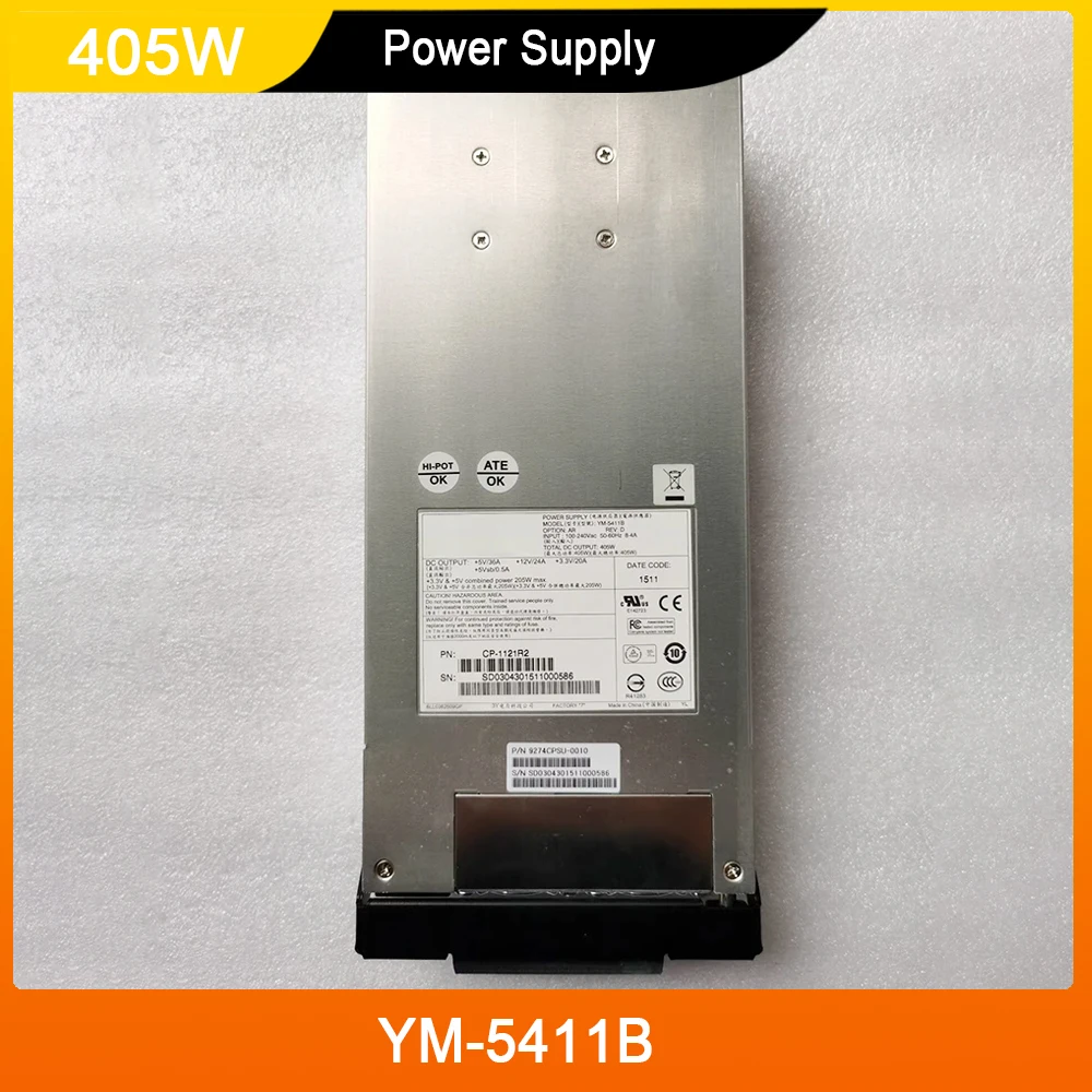 Fuente de alimentación YM-5411B 405W para módulo de fuente de alimentación redundante de servidor 3Y CP-1121R2 - imagen 2