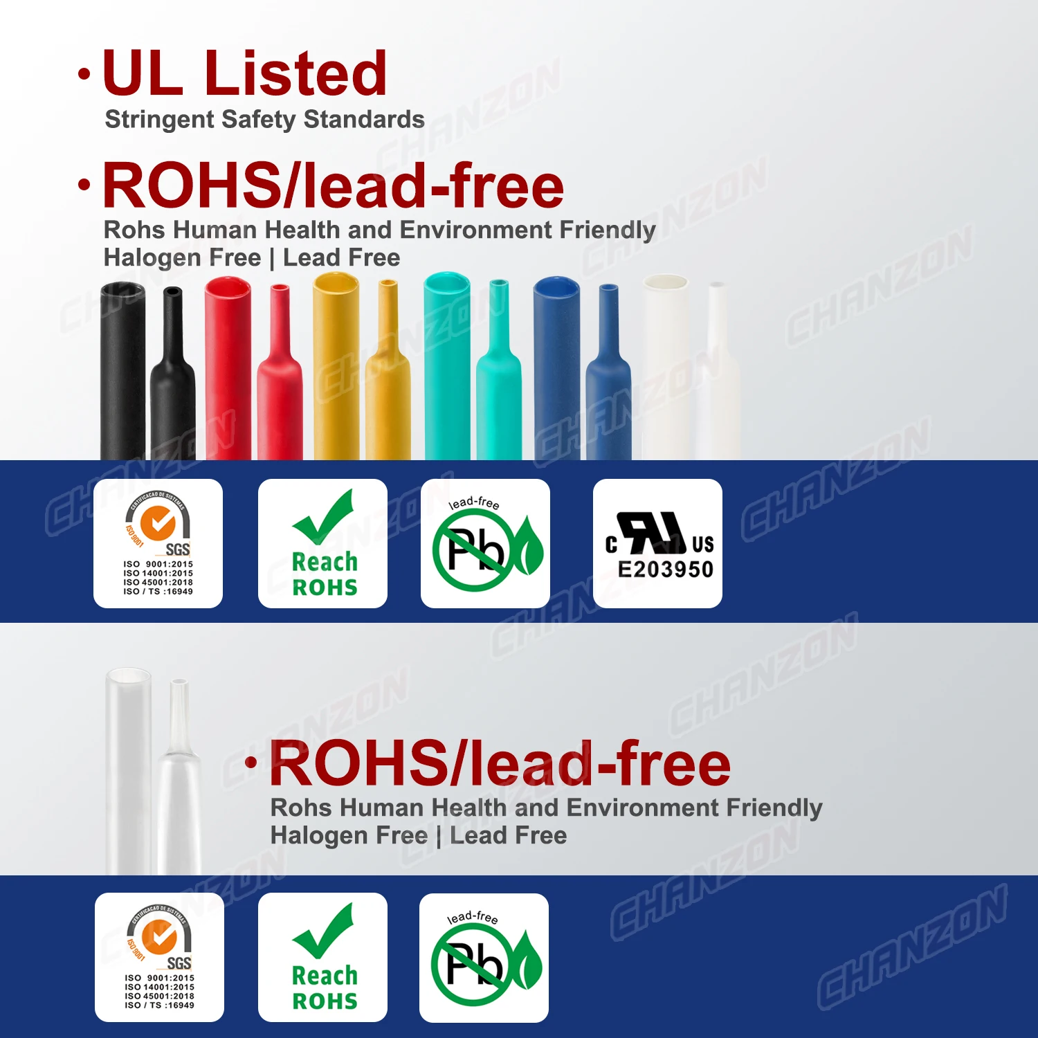 Tubo termorretráctil de 1,22 M, 2,5 M, 4:1, 4 - 52mm con pegamento, alambre forrado adhesivo de doble pared, envoltura retráctil calentada de grado marino impermeable - imagen 3