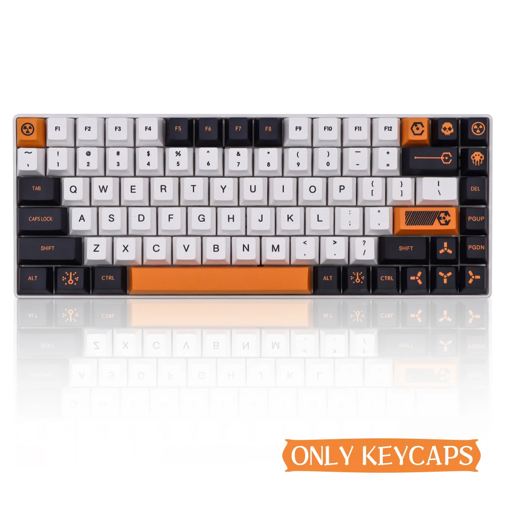 GMK Virtual War Maxkey PBT Cherry Profile Keycap Set para teclado mecánico GH60 GK61 64 68 84 87 100key 980 104 108 - imagen 5