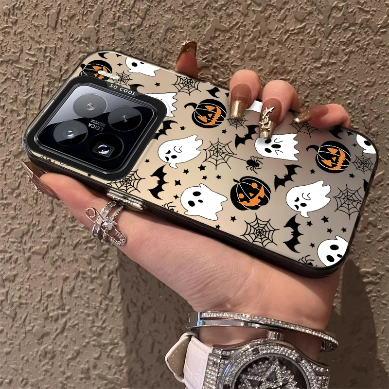 Funda esmerilada de Halloween fantasma blanco para Xiaomi Mi 15 14 14T 13 13T 12 12T 12X 12S 11 Lite POCO F6 F5 X6 X5 X3 M6 Pro 5G 4G - imagen 5
