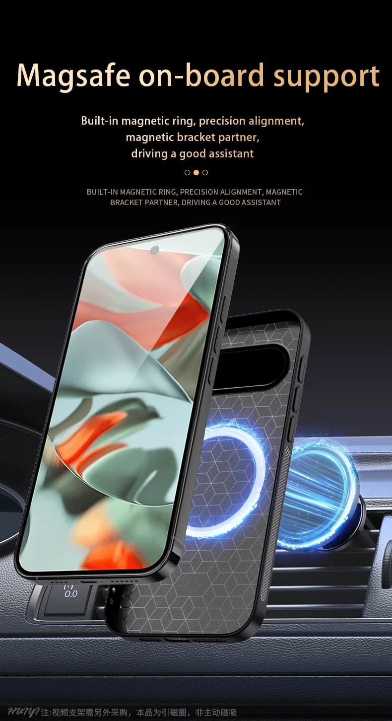 Para Google Pixel 9 Pro XL funda suave PU piel imán funda protectora trasera para Google Pixel 8 9 Pro XL funda completa para teléfono - imagen 2