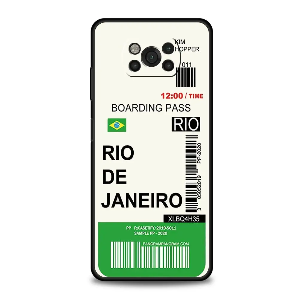 Funda de teléfono con etiqueta de Nueva York para Xiaomi Poco X6, X5 Pro, X4, X3, NFC, F5 Pro, F4, F3, GT, M5, M4 Pro, 5G, M3 - imagen 4