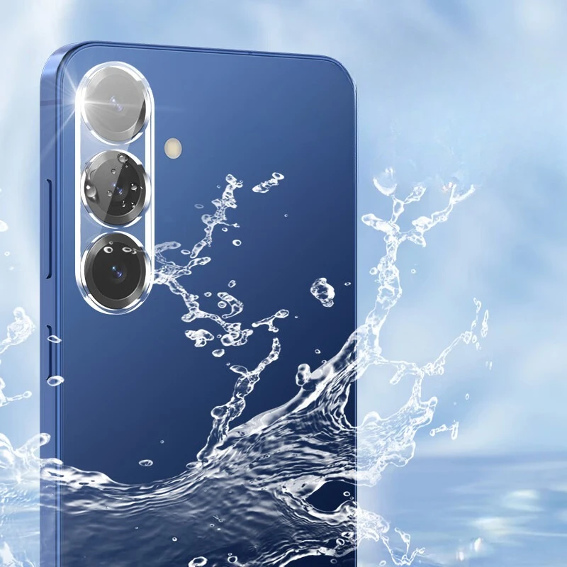 Protector de lente de cámara 3D para Samsung Galaxy S25 FE, Protector de pantalla de cubierta de lente para Samsung S25FE, cubierta completa de lente de vidrio templado - imagen 4